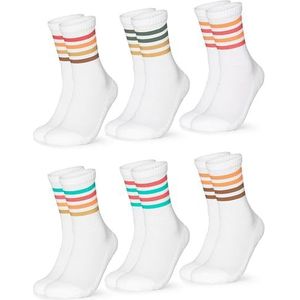 Occulto - Steffi - Tennissokken - Pak van 6 - Dames - 80% Katoen