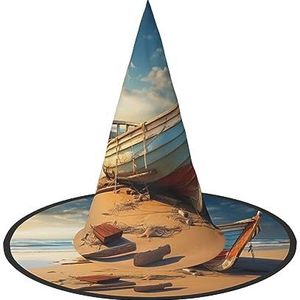 SSIMOO Boot op het strand Halloween feesthoed, grappige Halloween-hoed, brengt plezier op het feest, maak je de focus van het feest