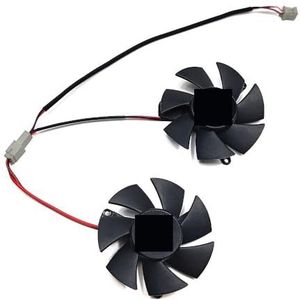 45MM 2PIN T125010SU(B) GTX 1650 Low Profile GPU-ventilator, voor ZOTAC voor GeForce voor grafische kaartkoelventilator