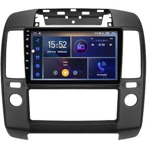 Android 14.0 2 Din Autoradio 9"" Touchscreen Auto Stereo voor Nissan Navara 3 D40 2004-2010-[Ingebouwd CarPlay/Android auto/DSP/GPS]-Support MIC/Stuurbediening/Bluetooth 5.0(P5 4G+WIFI 8Core 8G+128G)