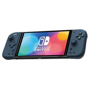 HORI Nintendo Switch Split Pad Compact (Midnight Blue) - Ergonomic Controller for Handheld Mode - Officially Licensed by Nintendo