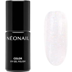 NÉONAIL - Glimmering Mist - UV-Nagellak - Wit - 7,2 ml - Glitter - Gel - Nageldesign