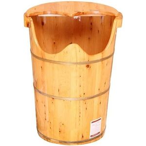 Foot Spa Emmer,Massief eiken houten voet weken vat emmer,Voet inweekbad,Voetwastafel voor voet bad voet Spa huishoudelijke wassen Ba