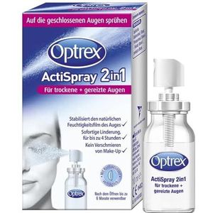 Optrex ActiSpray 2in1 für trockene + gereizte Augen, 10 ml Oplossing