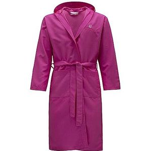 Renato Balestra Badjas van microvezel, uniseks, met capuchon, Limited Edition, Fuchsia, M