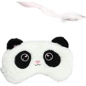 UYFRD Leuke Pluche Slaap Masker Grote Ogen Pluche Oogmasker Kinderen Kat Leuke Oogmasker Reizen Rest Slaap Pluche Masker Ooglap Nap Gezondheid Oogdekking (3)
