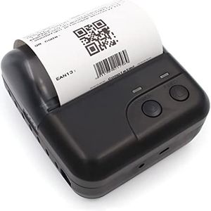 WMMNHY 80mm mini-thermische printer draadloze ontvangstprinter BT Verbinding ESC/POS Commando compatibel met Windows Android iOS