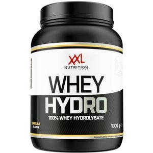 XXL Nutrition - Whey Hydro - Whey Hydrolisaat Eiwit, Proteïne Shake, Eiwitshake, Protein - Framboos - 1000 gram