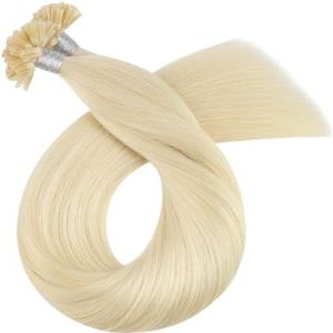 Nails Tip Hair Extensions Echt Menselijk Haar Haarmachine Remy For Vrouwen Rechte Utip Extensions Gemakkelijk Te Gebruiken(60,22inches)