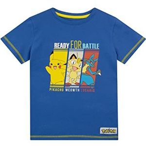 Pokemon Jongens T-Shirt Blauw 116