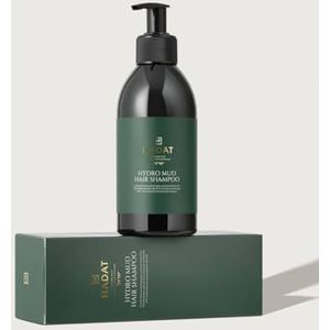HADAT Cosmetics Hydro Mud Hair Shampoo Exfoliating Shampoo - bestrijdt roos en vettigheid. Verrijkt met natuurlijke actieve oliën en plantenextracten