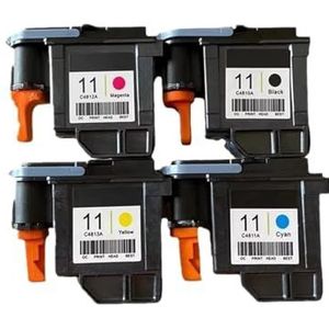11 Printkop Printkop for 500 800 510 100 110 111 120 1000 1100 1200 C4810A C4811A C4812A C4813A(11 printhead One Set)