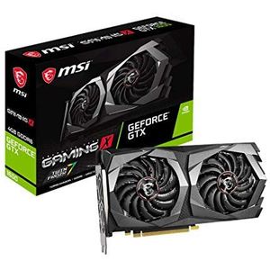 MSI Gaming GeForce GTX 1650 128-bits HDMI/DP 4 GB GDRR6 HDCP ondersteuning DirectX 12 Dual Fan VR Ready OC grafische kaart (GTX 1650 D6 GAMING X)