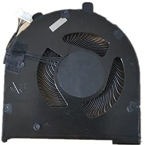 Laptop CPU koelventilator Voor For Lenovo For ThinkPad E495 Zwart