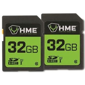 HME Unisex 32Gb Sd Card 2-Pack, Multi, One Size