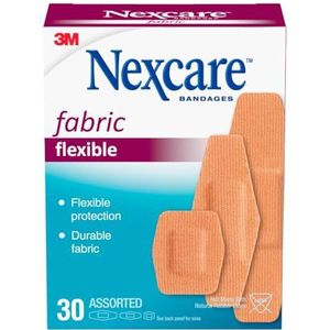 Nexcare HD Zachte stoffen banden, Assorted-30ct