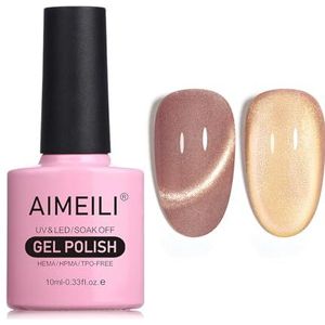 AIMEILI Hema Free Cat Eye Gel Nagellak UV LED Gellack Soak Off Vegan Cruelty-Free Gel Polish 10ml (720)