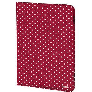 Hama Polka Dot Universal Portfolio Case voor 10.1-Inch Tablet - Rood