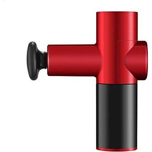 Massagepistool, mini massage gun, massageapparaat met 4 snelheden, elektrisch handmassageapparaat met 4 massagekoppen voor nek, schouders, rug, 2000 mAh