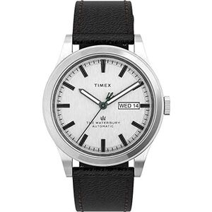 Timex Automatisch horloge TW2U83700, Zwart, riem