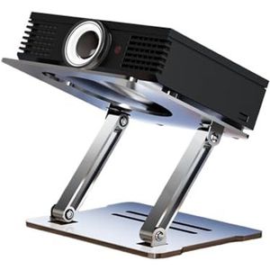 Beamer Beugel Projector Houder Projectorstandaardbevestiging Opvouwbaar Eenvoudige Installatie De Meeste Projectoren For Thuiskantoor Metalen Standaard Beamer Beugel Camera(Blue,Silver)