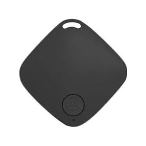 Mini GPS Bluetooth 5.0 Tracker Anti-Verloren Apparaat Vierkant Huisdier Hond Kat Kinderen Tas Portemonnee Tracking Smart Finder Gps Locator(Black)