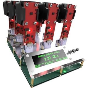 BitcoinMerch.com GekkoScience SmartHub 11-poorts USB-hub met ingebouwde controller en DC PSU