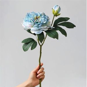 Decoratie bloem boeket decoratieve nepbloemen fotografie rekwisieten arrangementen (kleur: kleur 5, maat: 50 cm)