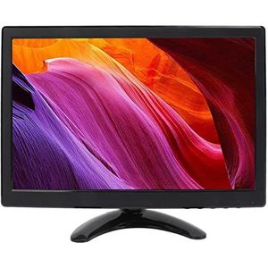 12 Inch TFT LCD-monitor HD-kleurenscherm VGA AV BNC USB DC-ingang voor Thuiscomputer (EU-stekker)