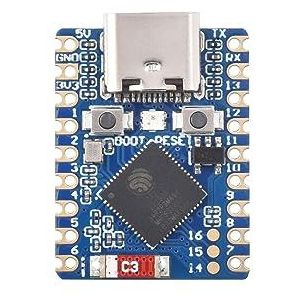 ESP32-C3 Mini Development Board Based on ESP32-C3FN4 Single-core Processor, 160MHz Running Frequency, Support 2.4GHz Wi-Fi (802.11 b/g/n) & Bluetooth 5, Onboard Multi-function GPIO Pin