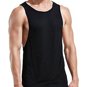 JJ Store Heren Tank Tops Bodybuilding Training Vest Fitness Hardlopen Sport T-Shirt