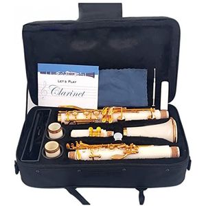 Professionele klarinet Bb-klarinet 17-toetsen Bb-klarnet/ABS-lichaamsmateriaal Klarinet klarinet (Color : E115)