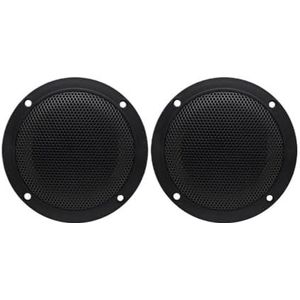 Tweeter auto Tweeters voor auto 4 inch 160W 2-weg waterdichte bootluidsprekers voor badkamer, buiten, camper, spa, UV-bestendige muziek met inbouwmontage