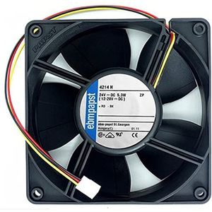 Original 4214H cooling fan for ebmpapst 12038 24V 0.20A 3line industrial equipment axial flow fan