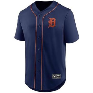 Fanatics Detroit Tigers MLB Supporters Mesh Jersey Shirt, marineblauw, L