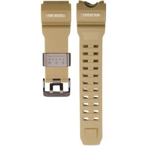 Horloge Accessoires Fit for Casio g shock mudmaster gwg1000 GWG-1000 heren Horlogeband Roestvrij Stalen Ring Vervanging Band (Color : Khaki B 8, Size : GWG-1000)