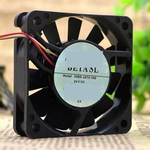 Cooling Fan For Nidec D06R-24TH 16B 24V 0.10A 3-wire Cooler 6CM 6015 60×60×15mm
