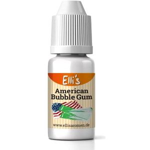 Ellis Aromen American Bubble Gum levensmiddelaroma vloeibaar voor levensmiddelen en vloeistoffen, voor het bakken, koken, zoals voor pap en kwark - caloriearm