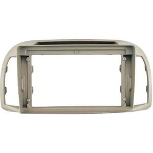 Autoradio MP5-speler Stereo Behuizing Frame 2Din Hoofdunit Fascia Dashboard Cover Voor N&issan Voor Maart Voor Micra K12 2002-2010 Interieuraccessoires(Frame)