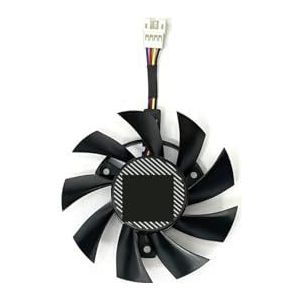 75MM FD8015U12D Koelventilator voor ASUS voor GTX 1660 SUPER Ti RX 5700 XT TUF X3 OC Grafische Kaart PLA08015S12HH T128015SU(Black A-Fan)