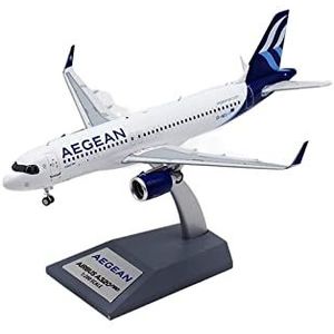 Voorgebouwd Modelvliegtuig 1 200 Fit Voor A320 NEO SX-NEO AEGEAN Vliegtuigen A320 Model Metalen Vliegtuigen Collectible Display Gift Vliegmodel Bouwpakket