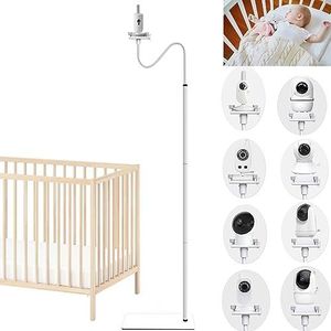 EYSAFT Babyfoonhouder, vloerstandaard, babycamerahouder, compatibel met Philips Avent/Eufy/GHB/BOIFUN/Hellobaby/NWOUIIAY/TakTark en compatibel met de meeste babyfooncamera's