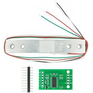 Elektronische weegschaal Load Cell Gewichtssensor Aluminiumlegering Weegdruksensor 1kg 5kg 10kg 20kg HX711 AD Tech Betrouwbare gegevens(HX711 And 5KG)