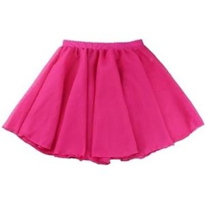 Balletrok, wikkelrok, dans, balletrok, meisjes, dans, tutu, rok, kinderen, elastische rok, meisjes, balletjurk, danskleding, zomer, chiffon, rok voor vrouwen/meisjes, roze, S 90-135cm