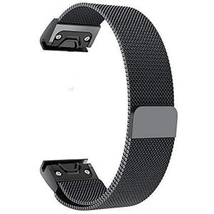 Horlogeband, Quick Release Loop Band voor horlogeband 20 mm 22 mm 26 mm maat polsband voor Garmin Forerunner 935