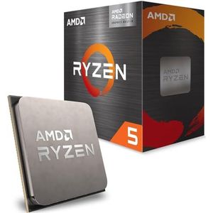 AMD Ryzen 5 5600GT processor (Radeon geïntegreerde grafische kaart, 6 Cores/12 threads, 65W TDP, Socket AM4, 19MB Cache , tot 4,6Ghz klokfrequentie, koeler wraith stealth )