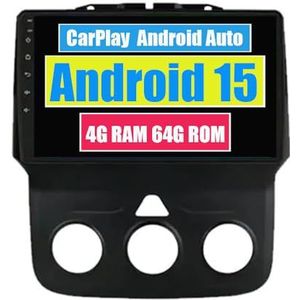 RoverOne Auto Stereo CarPlay Hoofd Unit voor Dodge RAM 1500 2500 2013 2014 2015 2016 2017 2018 Android Auto Touchscreen Sat Navi Bluetooth WiFi Radio Speler