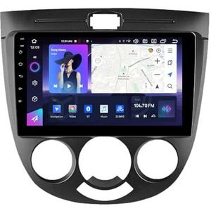 Android 14 Autoradio Stereo voor C-hevrolet Lacetti/B-uick Excelle(2004-2013) 9 Inch Touchscreen Multimedia Speler met Draadloze Carplay 2 Din GPS Navigatie FM RDS Bluetooth 5G-WiFi SWC DSP,M100s