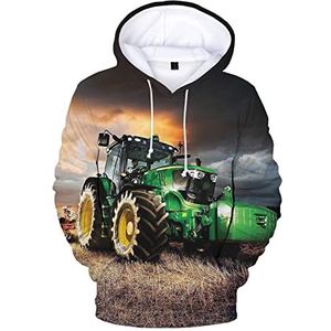 UKEUBAI Groene Trekker 3D Hoodie Mannen/Vrouwen Grappig Pullover Shirt Student Outdoor Sweatshirt Casual Top