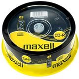 Maxell - CD-R 700MB - 25 Stuks - Optische Gegevensdrager